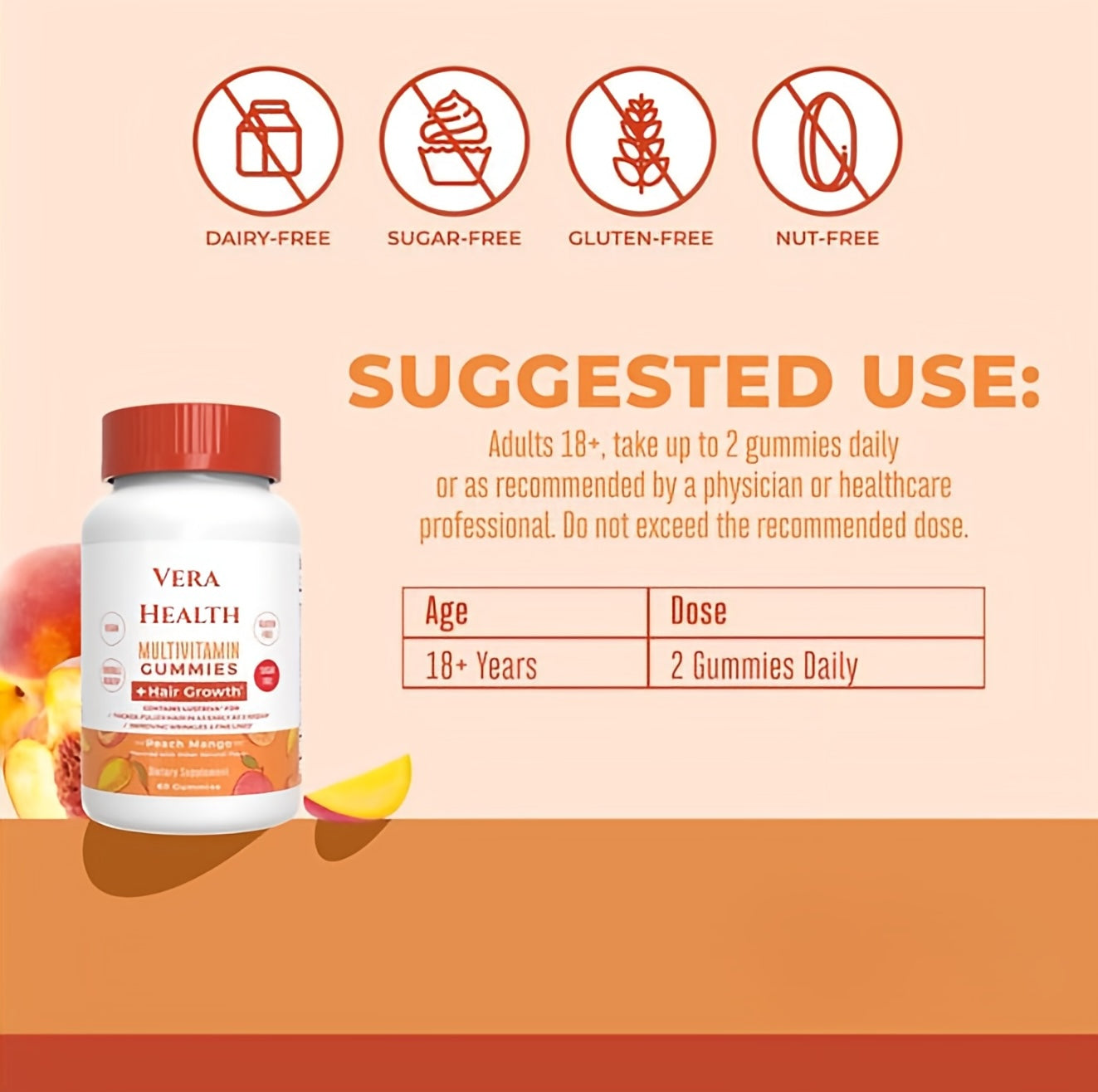 Vera Multivitamin + Hair Growth Gummies